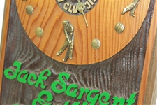 Jack Sargent's Atlanta Athletic Club Personal 'Jack Sargent Golf Professional' Clock