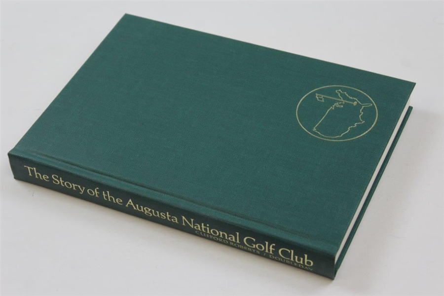 Clifford Roberts Signed 'The Story of Augusta National GC Book' to Jack Sargent JSA ALOA