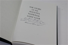 Clifford Roberts Signed 'The Story of Augusta National GC Book' to Jack Sargent JSA ALOA