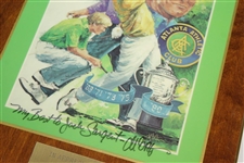 Jack Sargent's 1981 PGA Championship at Atlanta Athletic Club Wood Appreciation Plaque
