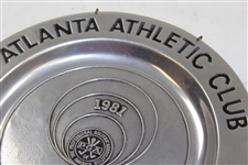 Jack Sargent's 1981 PGA Championship at Atlanta Athletic Club Pewter Plate - 63rd