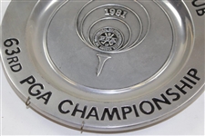 Jack Sargent's 1981 PGA Championship at Atlanta Athletic Club Pewter Plate - 63rd
