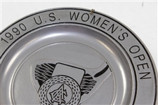 Jack Sargent's 1990 US Women's Open at Atlanta Athletic Club Pewter Plate
