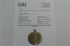 Champion Hal Sutton's 2000 The Players Championship PGA Tour 10k Winner's Gold Medal