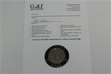 Hal Sutton's 2000 OPEN Championship at St. Andrews Contestant Badge