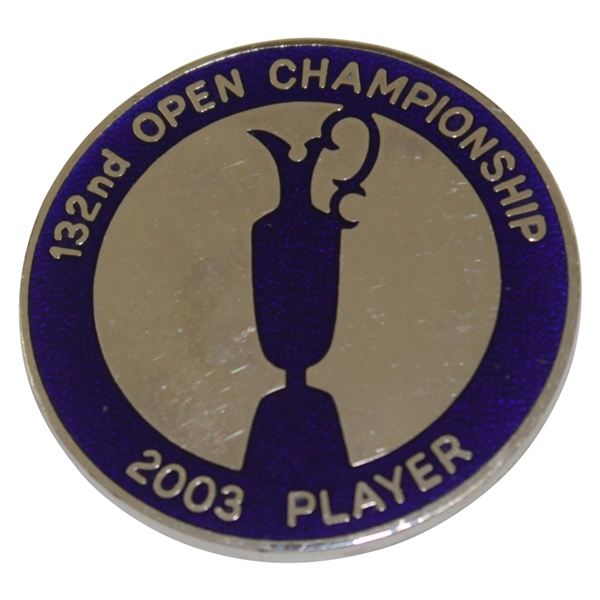 Hal Suttons 2003 OPEN Championship at Royal St. Georges Contestant Badge