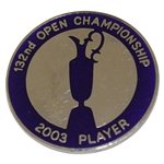 Hal Suttons 2003 OPEN Championship at Royal St. Georges Contestant Badge