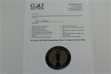 Hal Sutton's 2003 OPEN Championship at Royal St. George's Contestant Badge