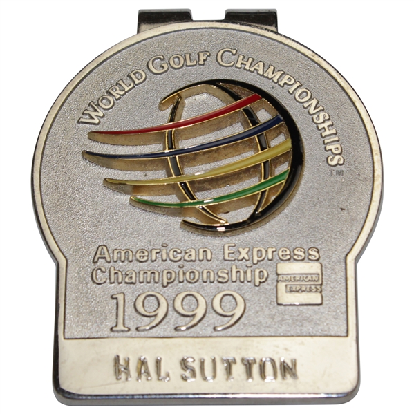 Hal Suttons 1999 World Golf Championship American Express Championship Contestant Clip/Badge