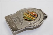 Hal Sutton's 2001 World Golf Championship Accenture Match Play Contestant Clip/Badge