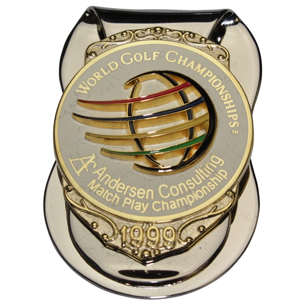 Hal Suttons 1999 World Golf Championship Anderson Consulting Match Play Contestant Money Clip