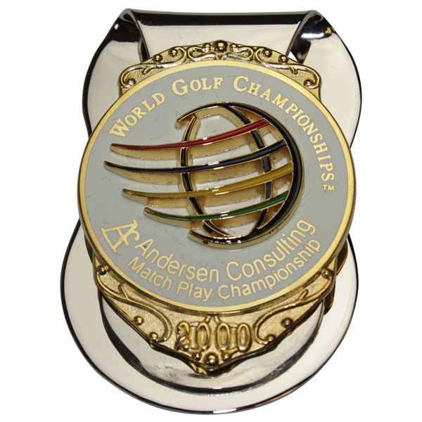Hal Suttons 2000 World Golf Championship Anderson Consulting Match Play Contestant Money Clip