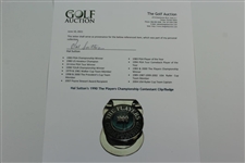 Hal Sutton's 1990 The Players Championship Contestant Clip/Badge