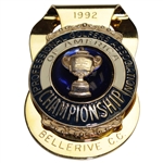 Hal Suttons 1992 PGA Championship at Bellerive CC Engraved Money Clip for Past Champion