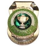 Hal Suttons 1990 PGA Championship at Shoal Creek Engraved Money Clip for Past Champion
