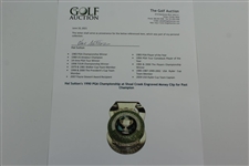 Hal Sutton's 1990 PGA Championship at Shoal Creek Engraved Money Clip for Past Champion