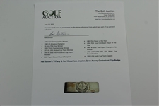 Hal Sutton's Tiffany & Co. Nissan Los Angeles Open Money Contestant Clip/Badge
