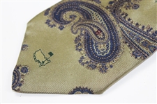 Classic Augusta National Golf Club Paisley Neck Tie