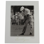 Ben Hogan Signed 8x10 Jules Alexander Photo Print - Near Contact JSA ALOA