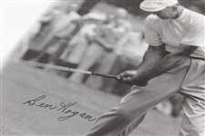 Ben Hogan Signed 8x10 Jules Alexander Photo Print - Near Contact JSA ALOA