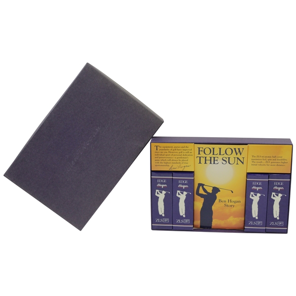 Ben Hogan Follow the Sun: The Ben Hogan Story Cassette w/Sleeves of hogan Edge ZLS90 Golf Balls