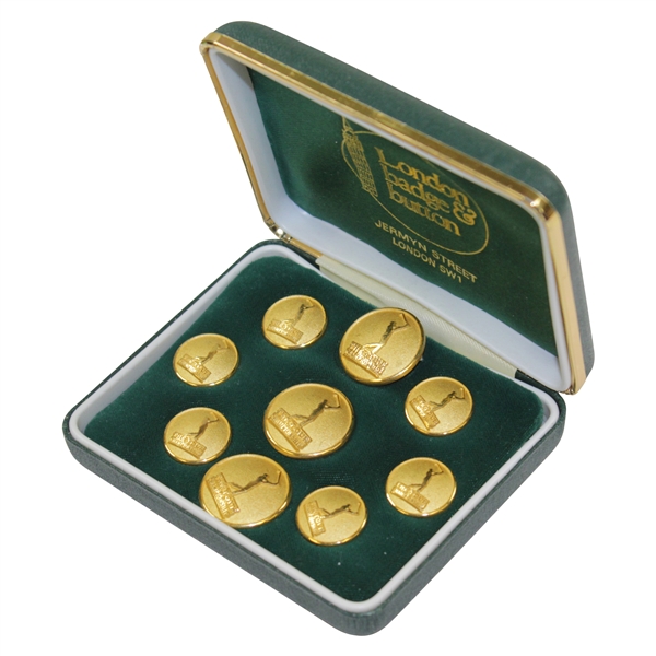 London Badge & Button Tour Championship Button Set In Box