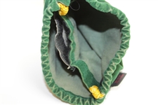 Classic Green Arnold Palmer with Umbrella Logo Green Valuable Pouch By Caddi-Sak