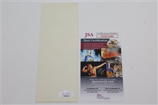 Circa 1966 Arnold Palmer Signed Action Cartridge Card Panel JSA #HH62489