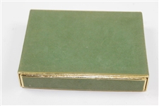 Two Masters Tournament Green & White Decks of Playing Cards - Used
