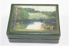 Late 1950's Pine Valley 5th Hole Spalding Golf Ball Box - Erwin Barrie
