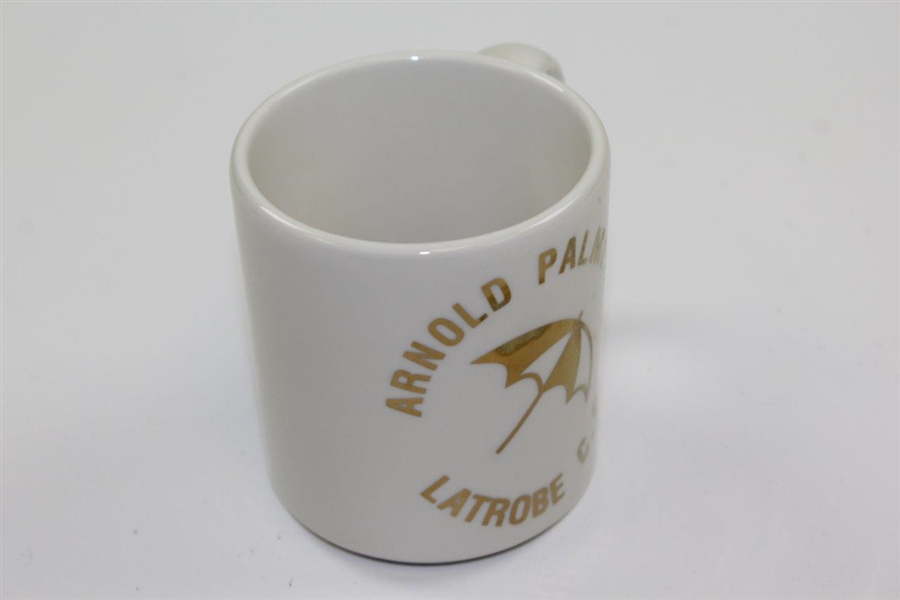 Arnold Palmer's Latrobe Country Club' 1970's Shine Coffee Cup - Used At Club