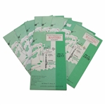 Nice (9) Masters Tournament Spectator Guides - 1977-78, 1980, 1984-85, 1987-90