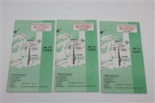 Nice (9) Masters Tournament Spectator Guides - 1977-78, 1980, 1984-85, 1987-90