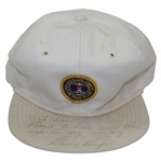 Gary Player Signed 1974 Masters Tournament Winning Worn Harbour Island Hat - Wow! JSA ALOA