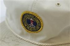 Gary Player Signed 1974 Masters Tournament Winning Worn Harbour Island Hat - Wow! JSA ALOA