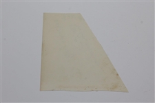 Walter Hagen Signed Cut Dated May 11th, 1928 JSA ALOA