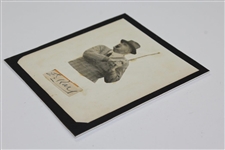 Edward 'Ted' Ray Signed Cut on Matted Photo JSA ALOA