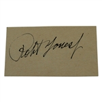 Robert T. Bobby Jones, Jr. Vintage Signed Cut JSA ALOA