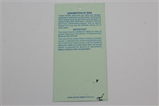 Payne Stewart Signed 1991 US Open at Hazeltine National GC Saturday Ticket #008327 JSA ALOA
