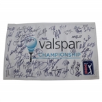 Tiger Woods, Rory, Sergio, & Field Signed 2018 Valspar Championship Flag JSA ALOA