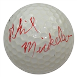 Phil Mickelson Signed Titleist 1 Tour 100 Golf Ball JSA FULL #Z54123