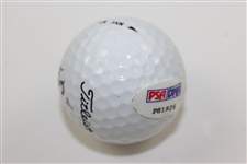Seve Ballesteros Signed Titleist 4 Logo Golf Ball PSA/DNA #P81926
