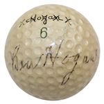 Ben Hogan Signed Vintage Hogan 6 Logo Golf Ball JSA FULL #B49087