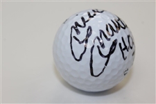 Mickey Mantle Signed Top-Flite Golf Ball with 'H.O.F. 74' Notation PSA/DNA #L49976