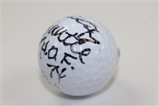 Mickey Mantle Signed Top-Flite Golf Ball with 'H.O.F. 74' Notation PSA/DNA #L49976