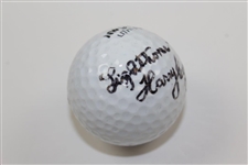 Lighthorse' Harry Cooper Signed NW Gold Lithium Logo Golf Ball JSA FULL #B79679
