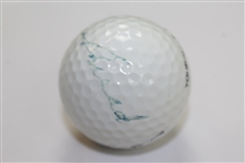 Sam Snead Signed Spalding Training-Pro Logo Golf Ball JSA FULL #X39449