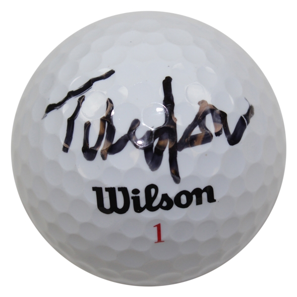 Tom Watson Signed Wilson 1 Logo Golf Ball JSA FULL #X59405