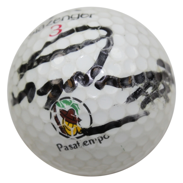 Greg Norman Signed Slazenger Pasatiempo Logo Golf Ball JSA #G57944