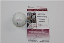 Greg Norman Signed Slazenger Pasatiempo Logo Golf Ball JSA #G57944